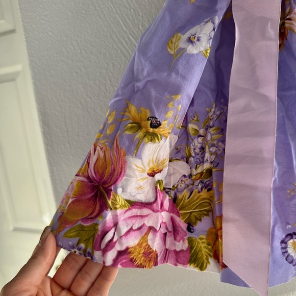 Plum Pudding Lilac Floral dress sz: 18M - Picture 6 of 6